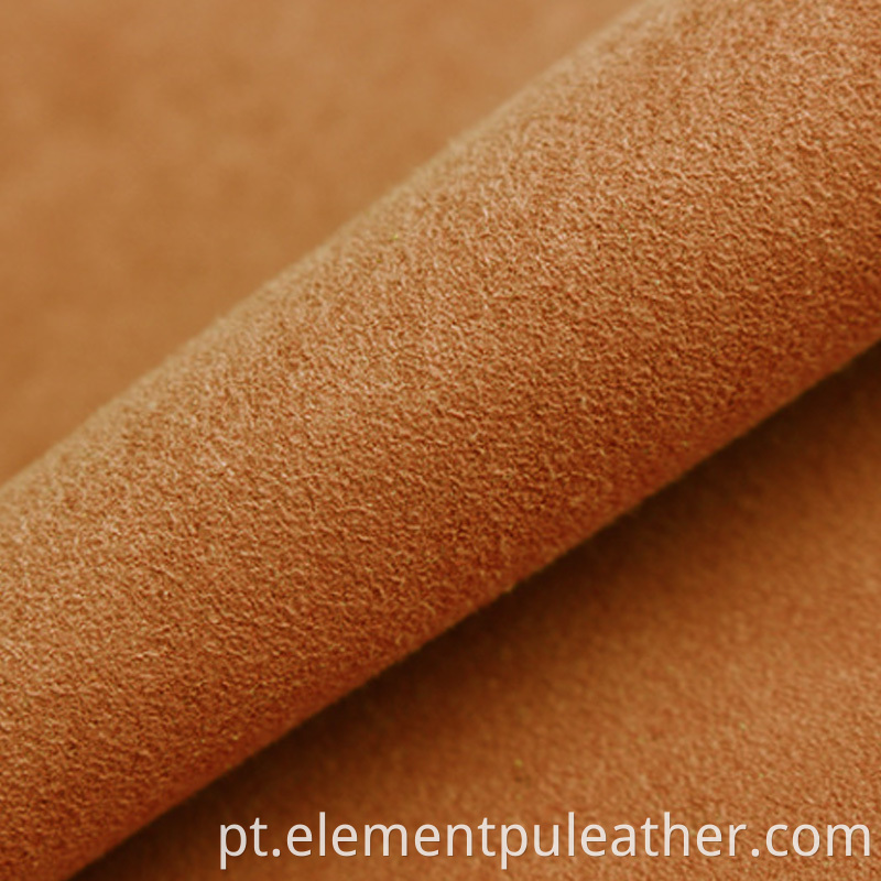 Suede Backing PU Leather Materials
